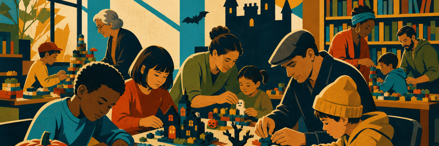 Halloween Tall & Small LEGO Day hero image