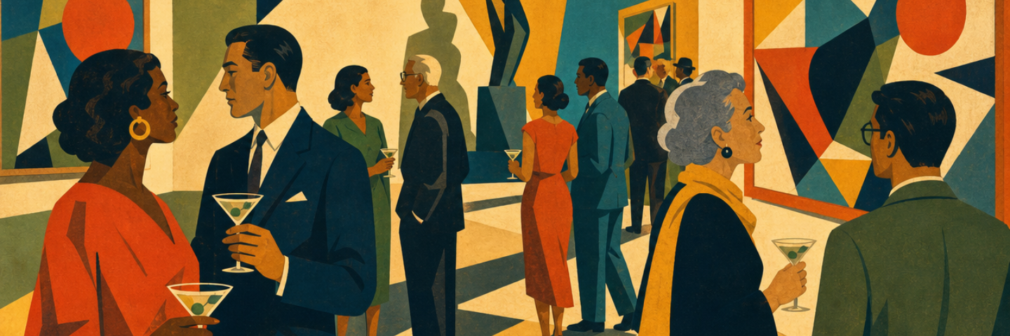 Arty Martini Party hero image