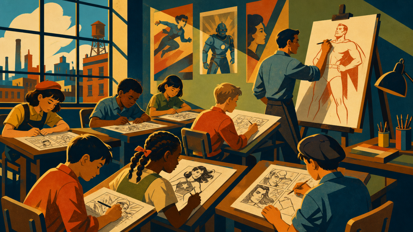 Cartooning for Kids hero image