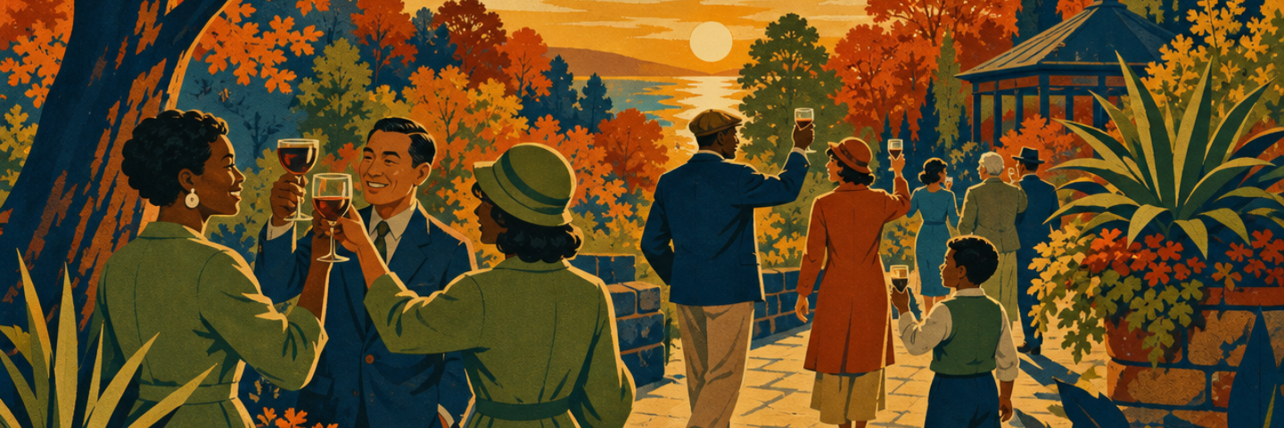 Autumn Walk & Sunset Toast hero image