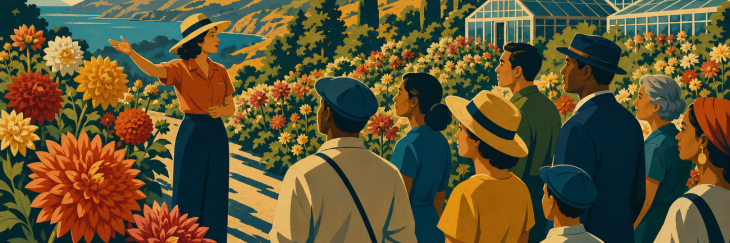 Drop-in Tour: Dahlias & Their hero image