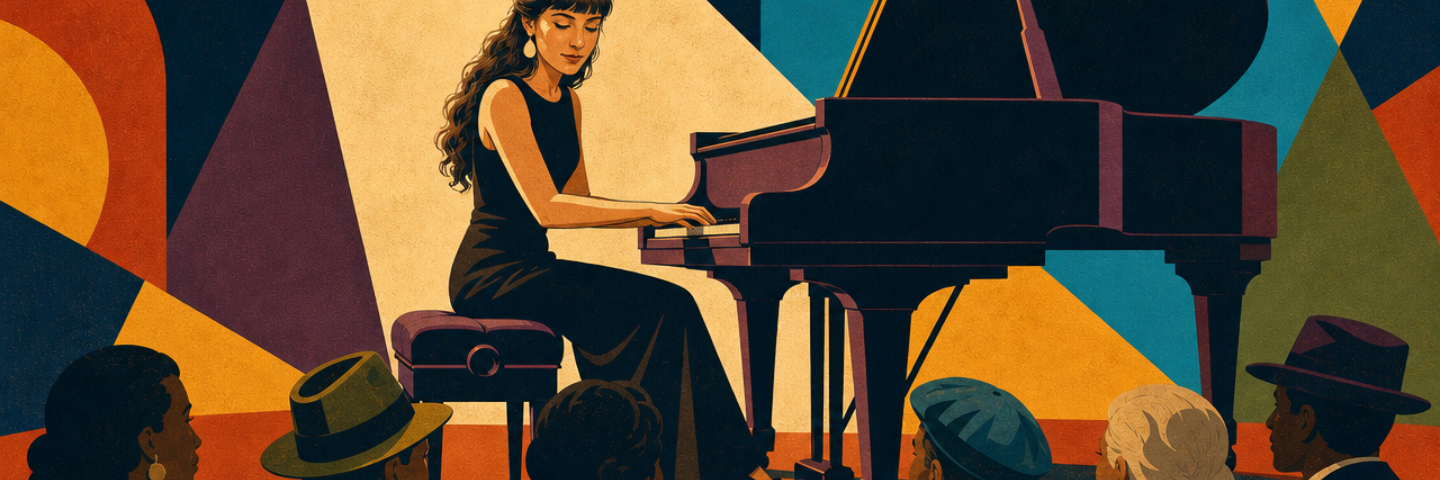 Julia Den Boer, piano hero image