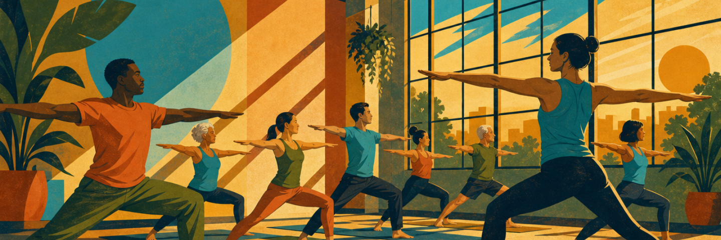 Happy Hour Yoga hero image