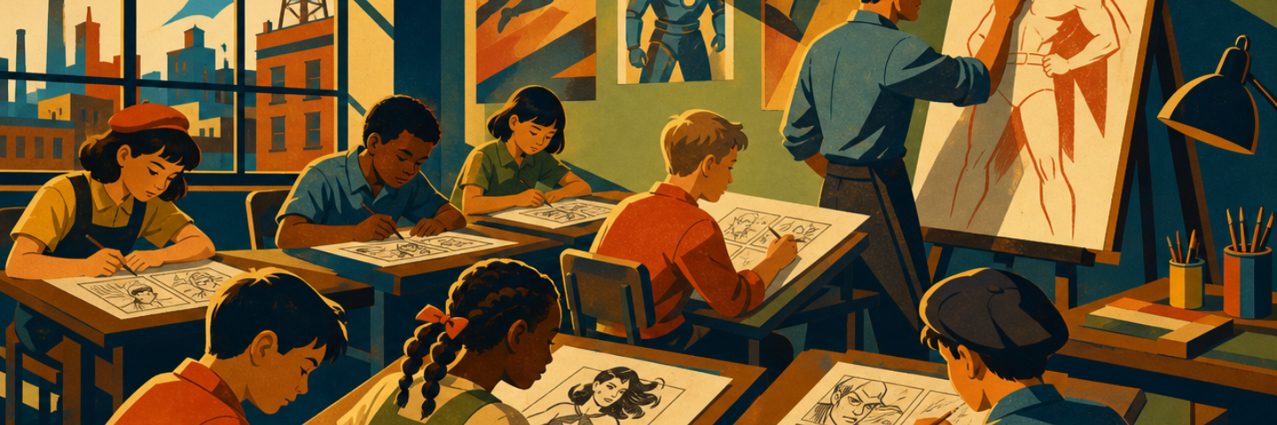 Cartooning for Kids hero image