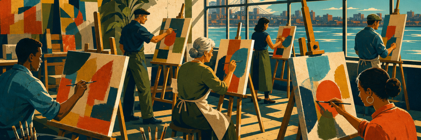 Abstract Painting for Beginners hero image