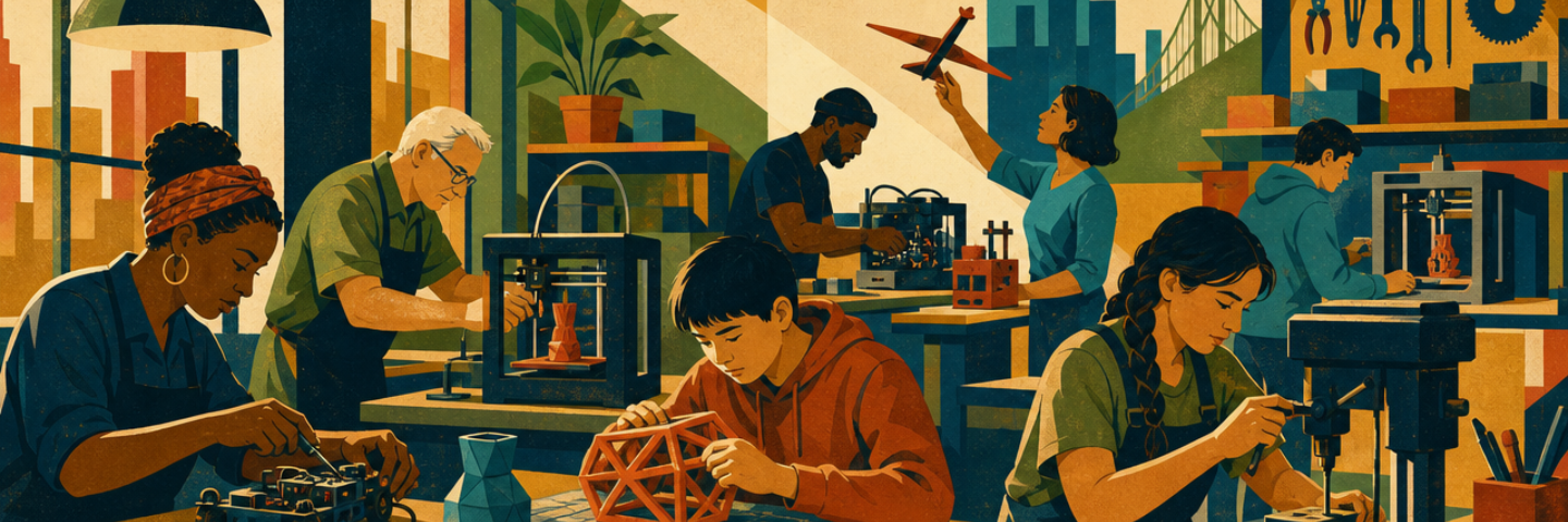 Open Makerspace Hours hero image