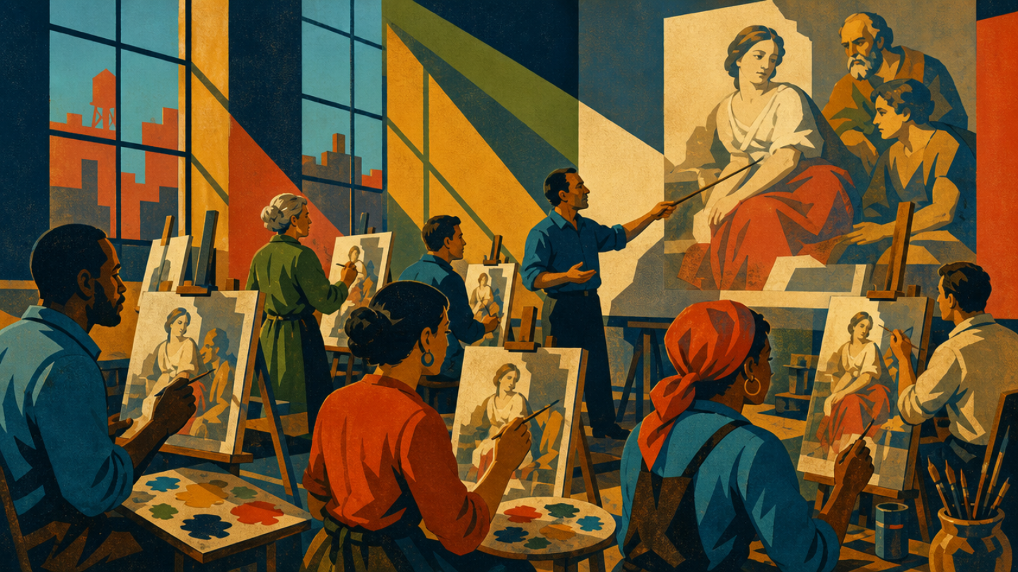 Painting through the Ages hero image