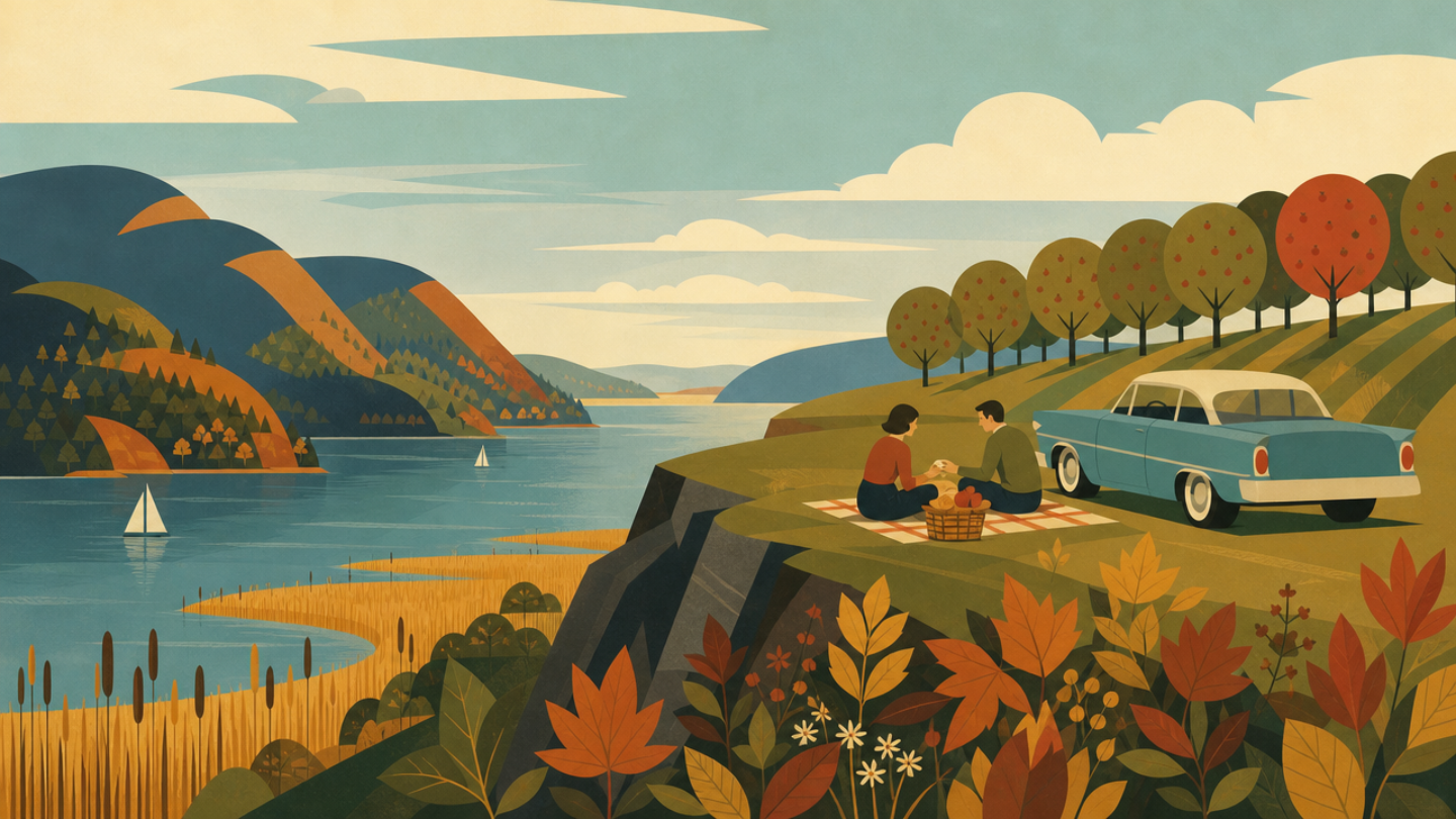 Cold Spring by Car